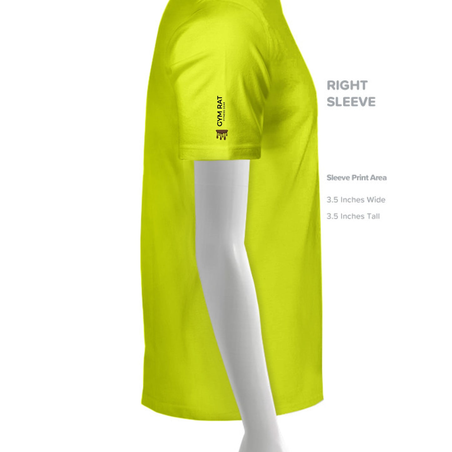 HI VIS YELLOW - SLEEVE_RIGHT