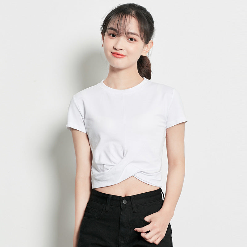 Short-sleeved gym suit- Women