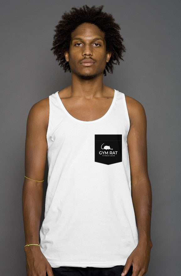 GYM RAT - POCKET LOGO