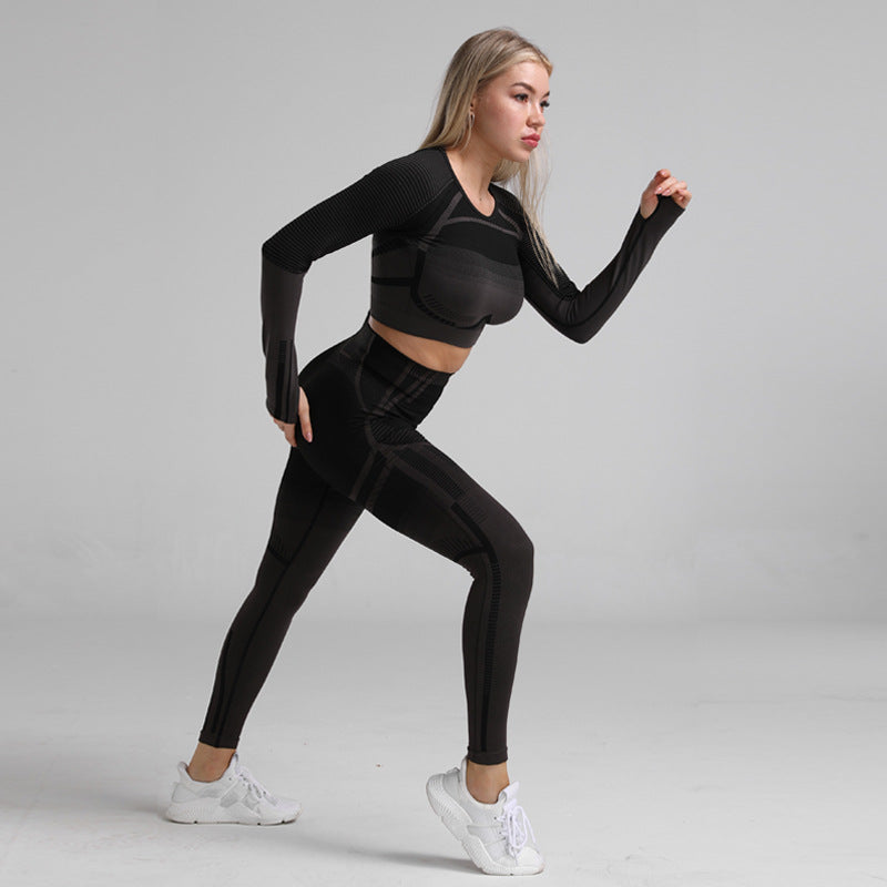 Sports gym clothes tight sexy- Women