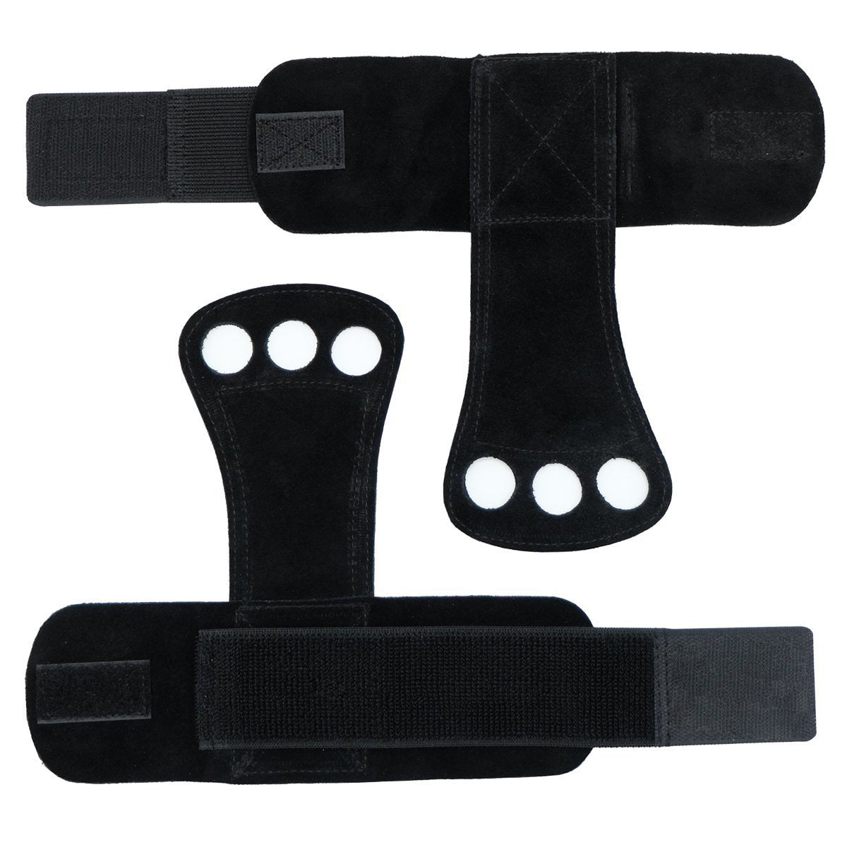 Pull Up Grip Belt Deadlift Leather Palm Guard