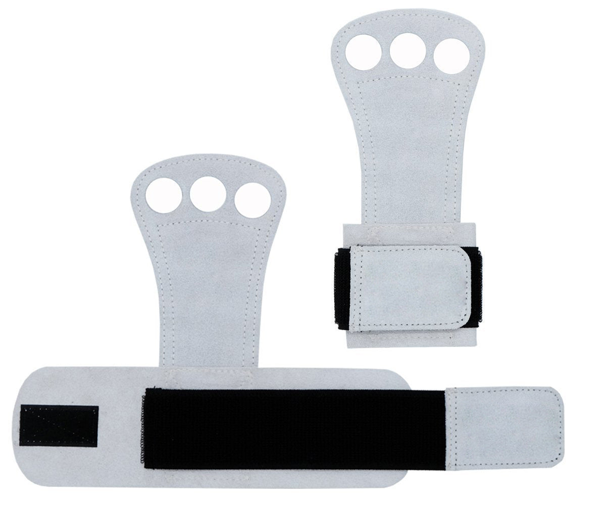 Pull Up Grip Belt Deadlift Leather Palm Guard