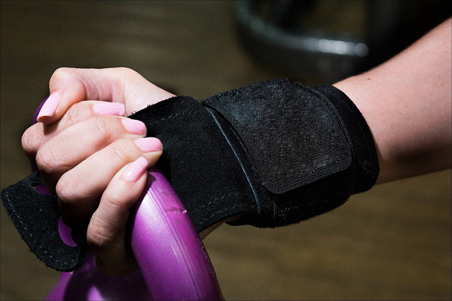 Pull Up Grip Belt Deadlift Leather Palm Guard