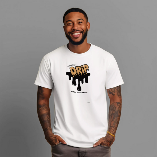 Messy Drip Tee- TRI -BLEN