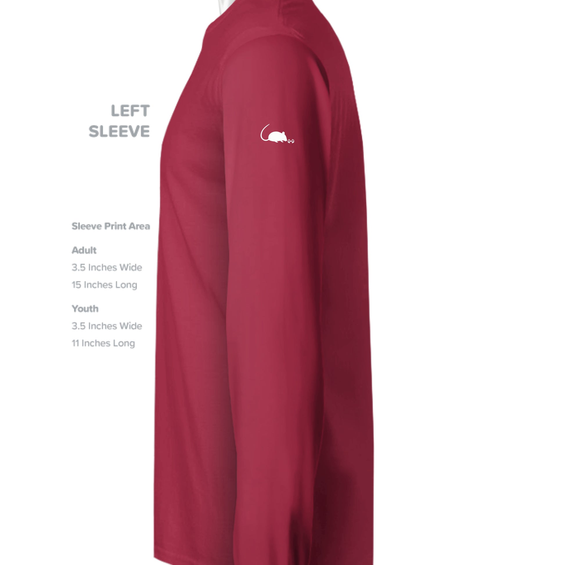 CHERRY RED - SLEEVE_LEFT