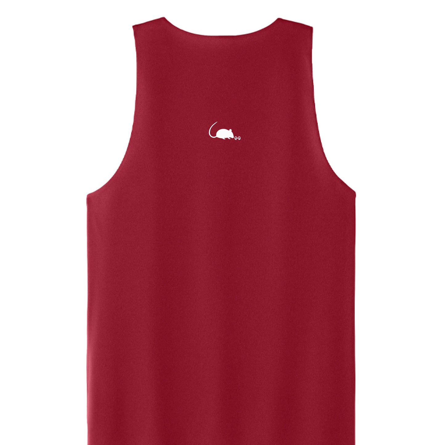 Deep Red/ White - BACK