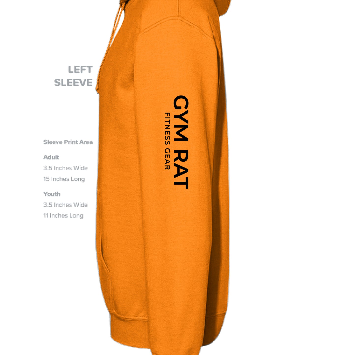 SAFETY ORANGE - SLEEVE_LEFT