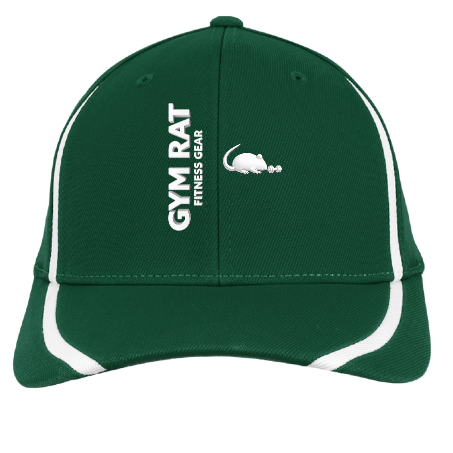 Forest Grn/Wht - FRONT