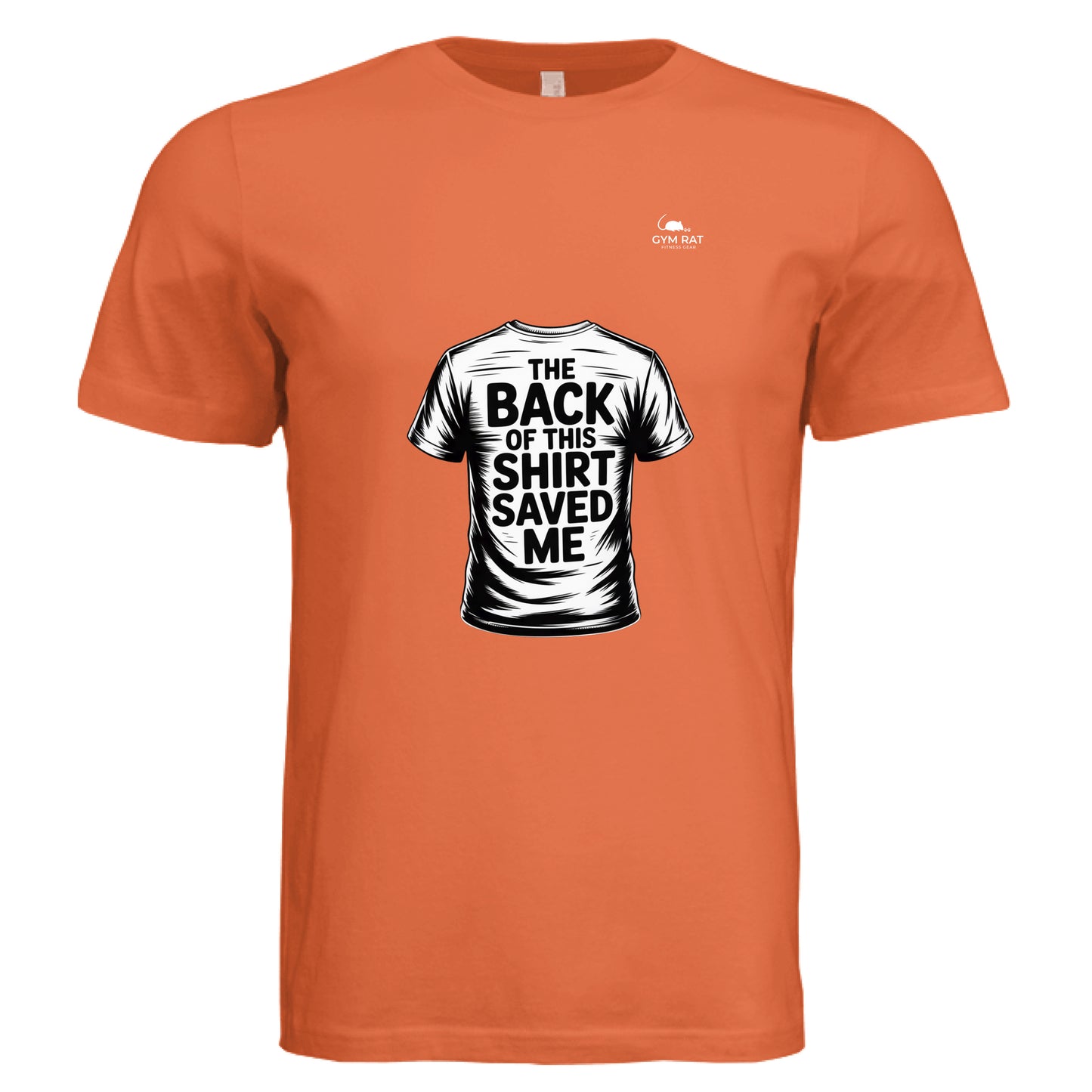 Solid Orange Triblend - FRONT