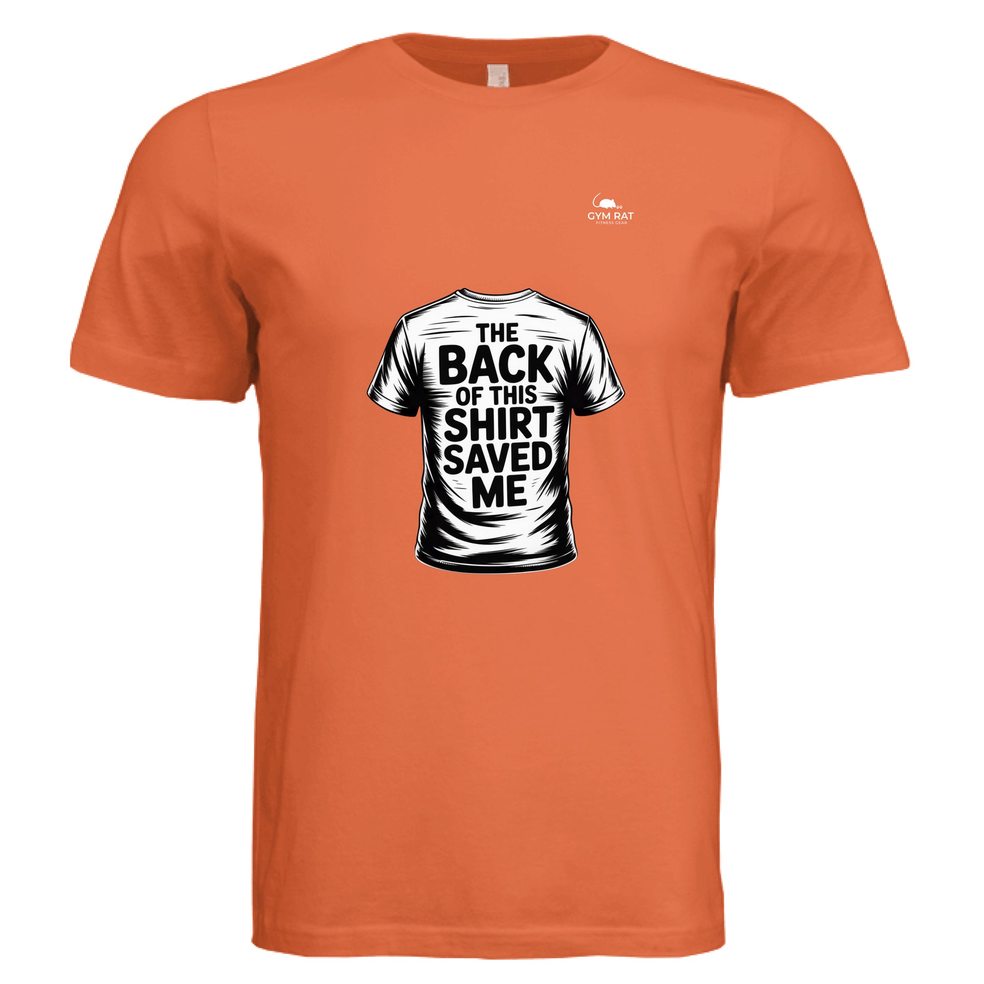 Solid Orange Triblend - FRONT