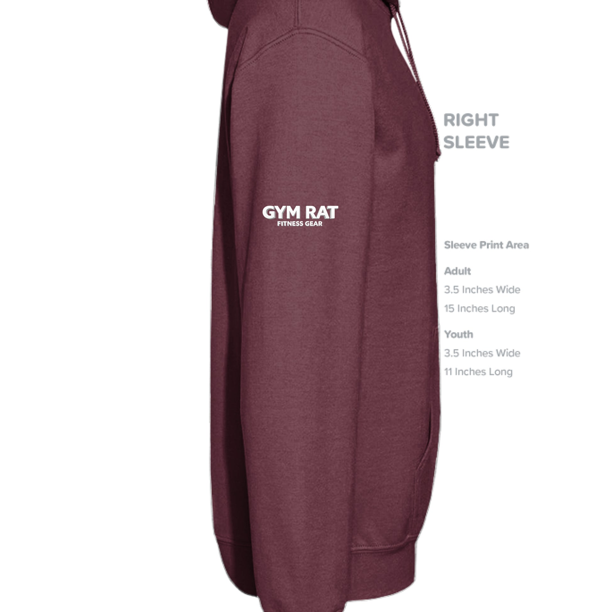 Maroon - SLEEVE_RIGHT