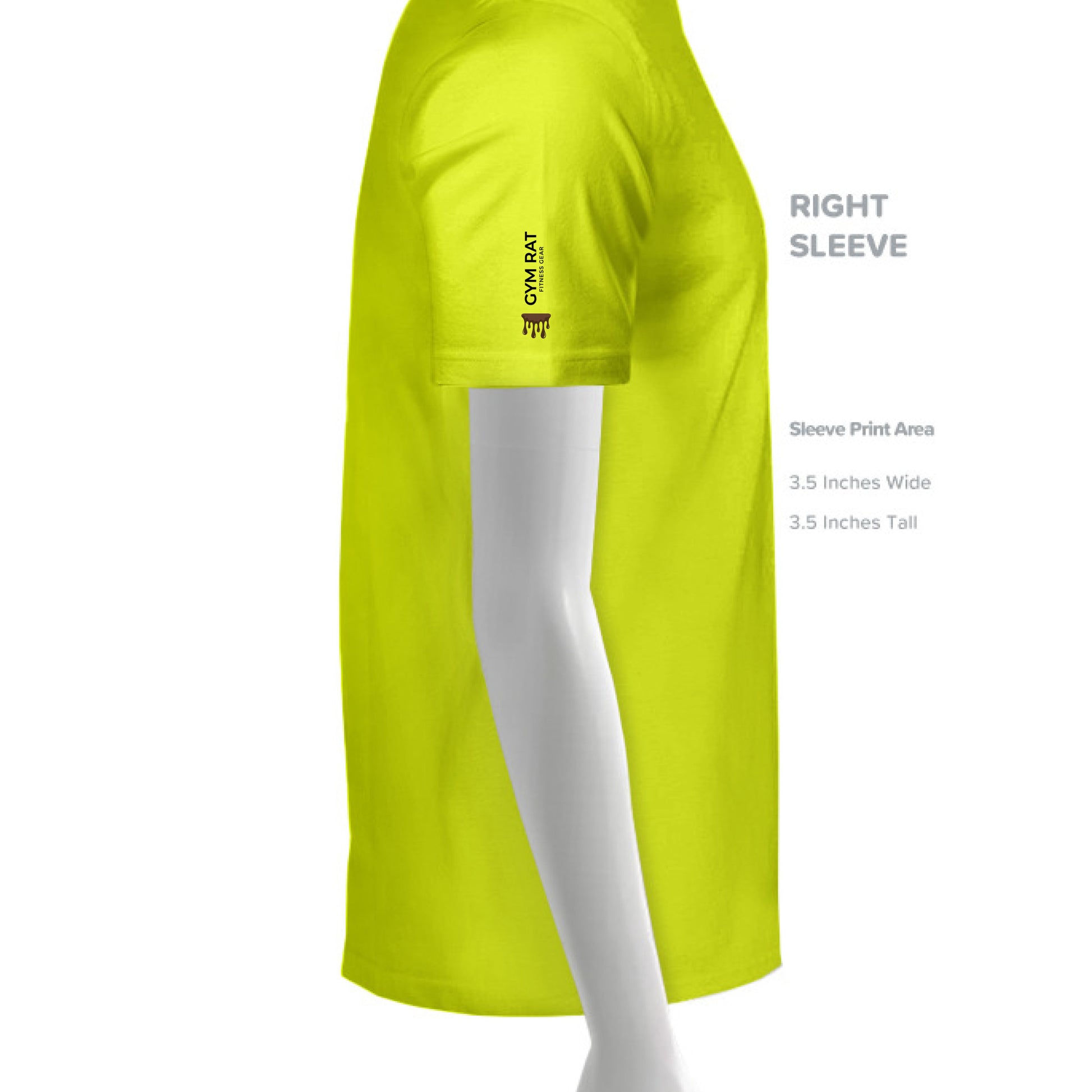 HI VIS YELLOW - SLEEVE_RIGHT