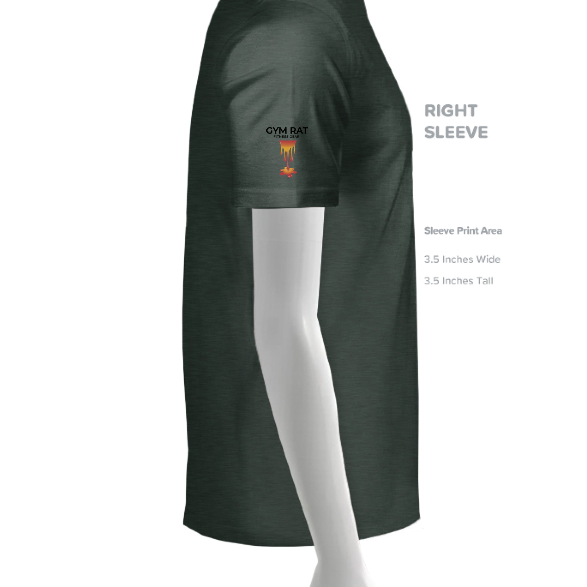 Heather Forest Green - SLEEVE_RIGHT