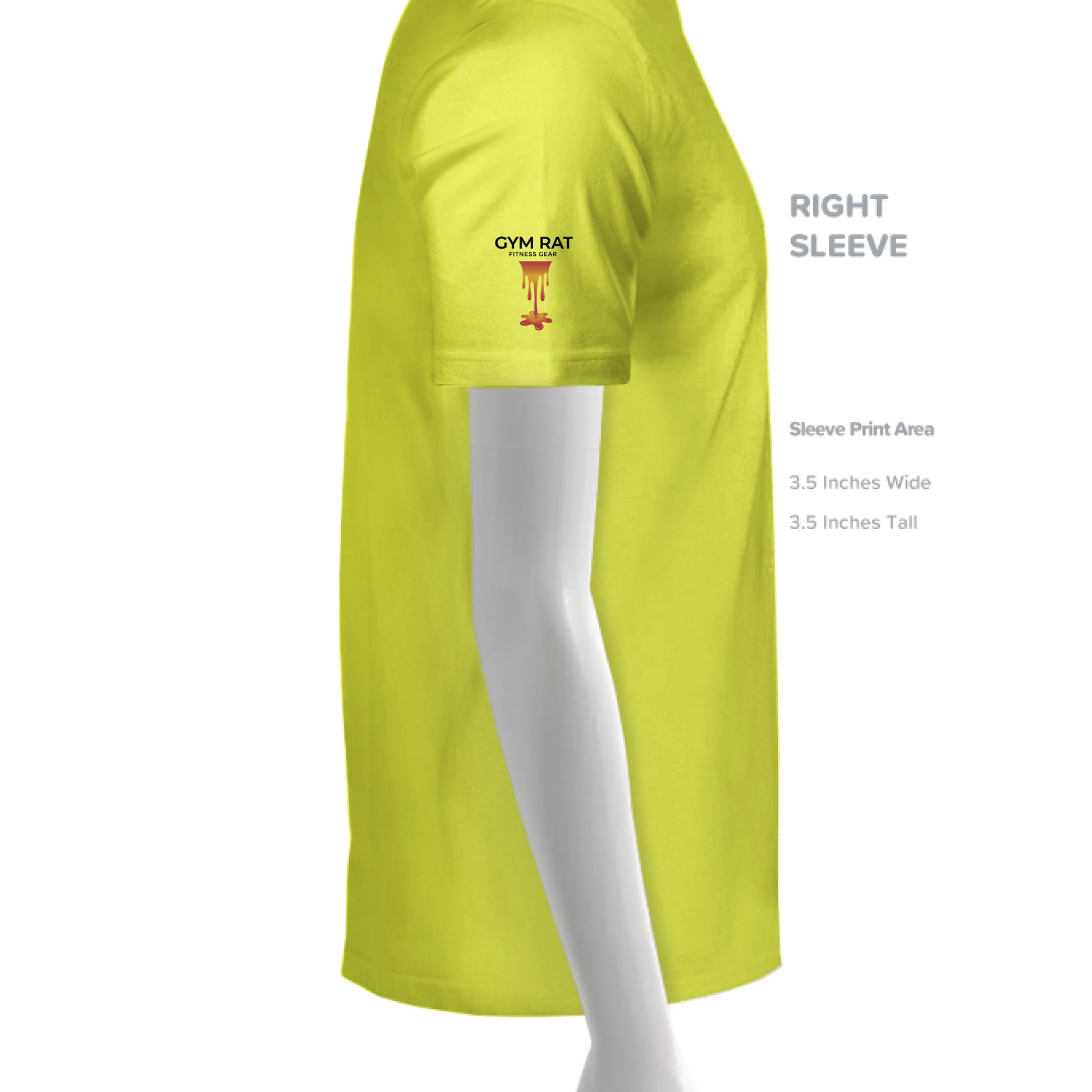 Neon Yellow - SLEEVE_RIGHT
