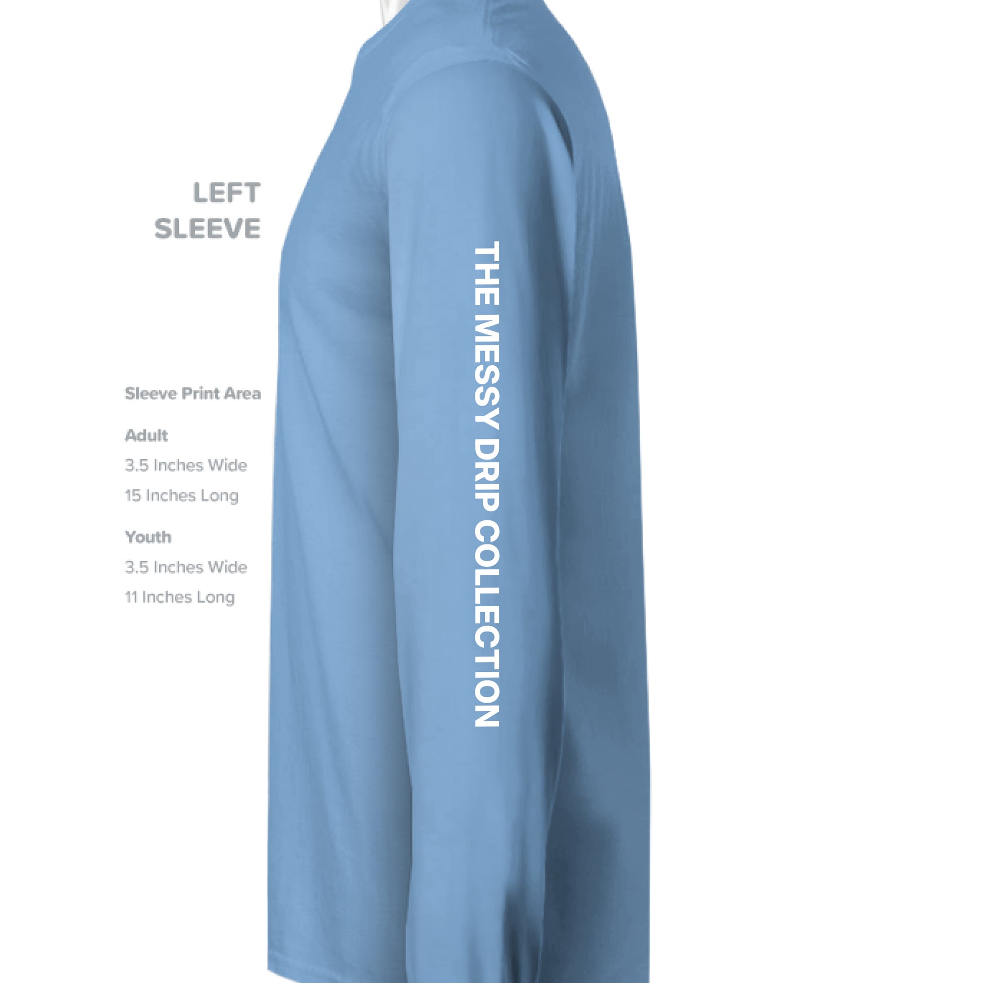 CAROLINA BLUE - SLEEVE_LEFT