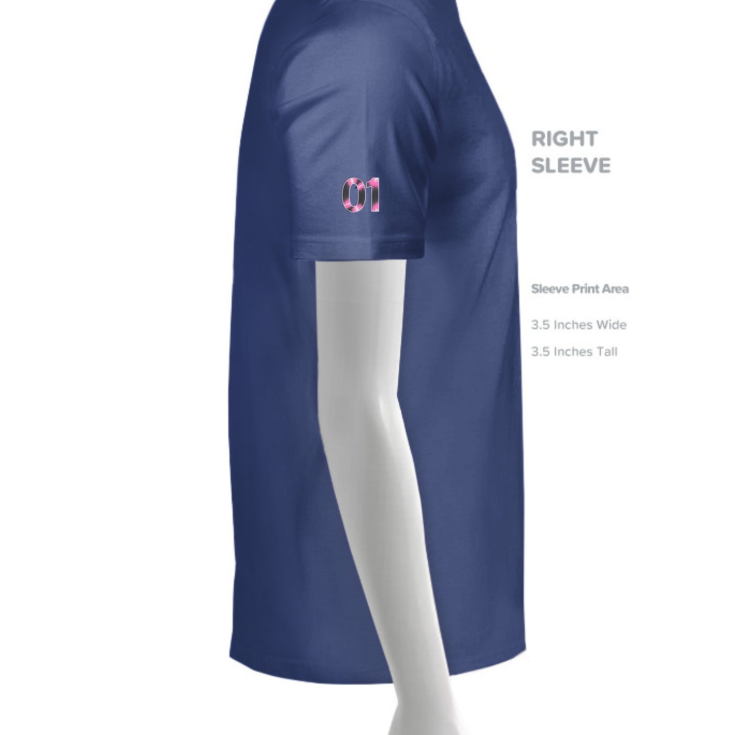 Tr Royal/White - SLEEVE_RIGHT