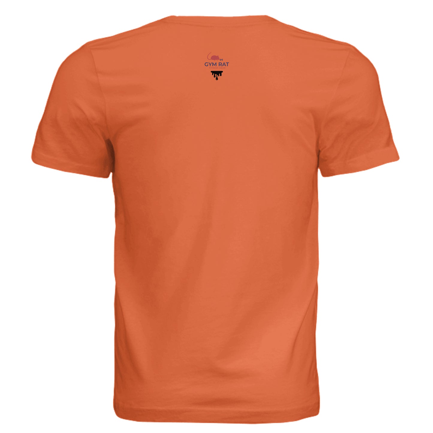 Solid Orange Triblend - 3413C - BACK