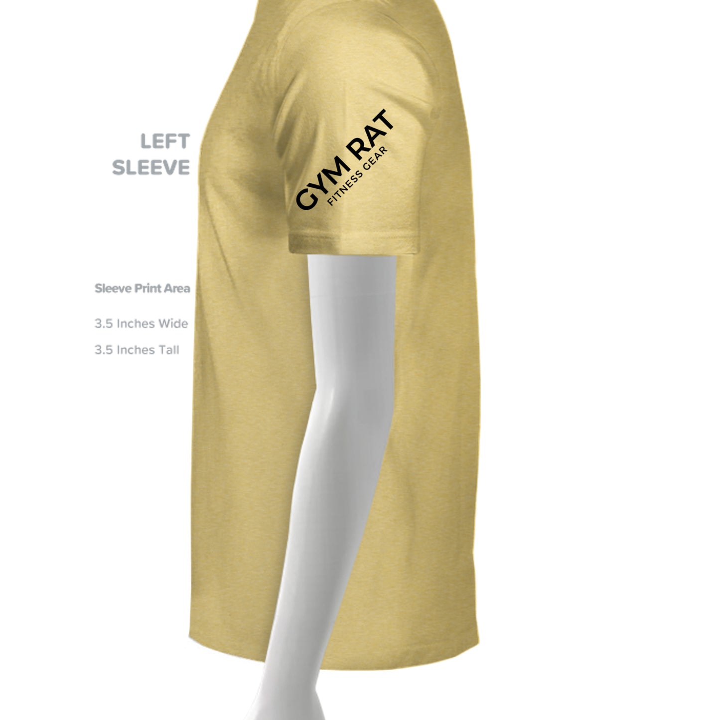 Mustard Triblend - 3413C - SLEEVE_LEFT