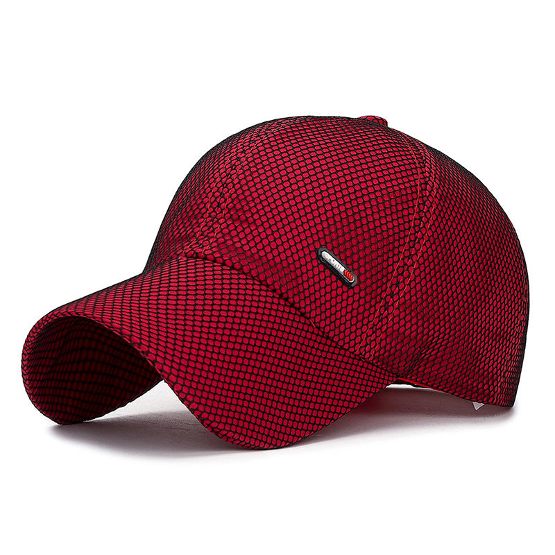 Outdoor youth baseball cap