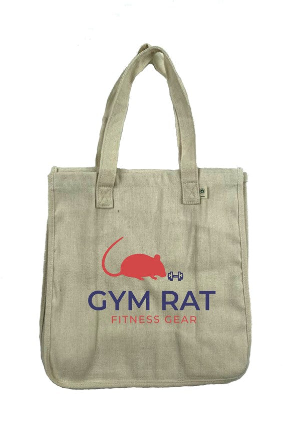 Gym Rat Hemp Market Tote